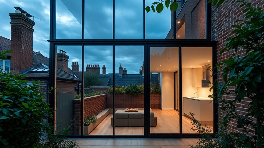 Glass Extension Walls St Albans