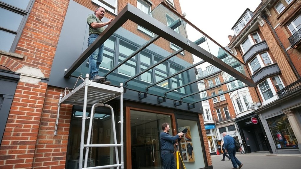 Shopfront Canopy St Albans