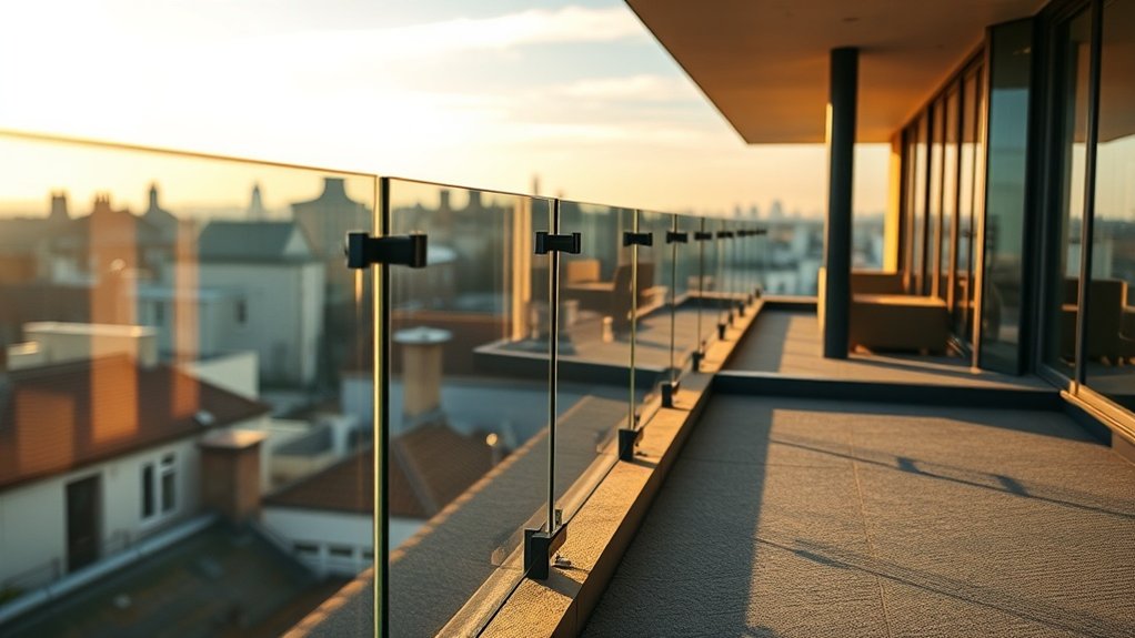Terrace Glass Balustrades St Albans